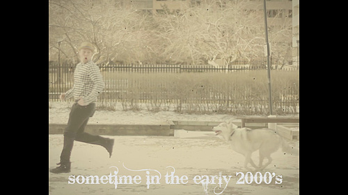 Adam on a jog...