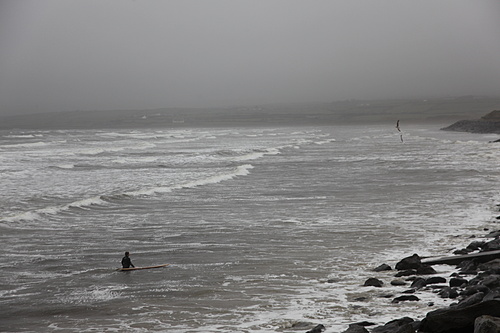 Surfing in Lahinch, Ireland. #ThirdWaveFilm