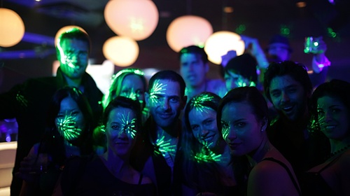 Popping bottles at POP Opera