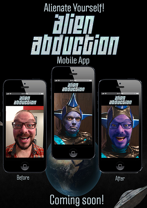 The Alien Abduction Mobile App!