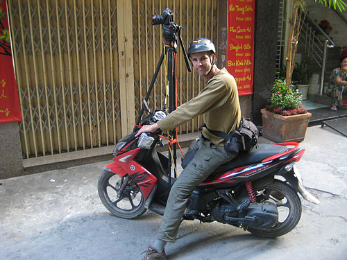 DOP Mark's nice rigging job