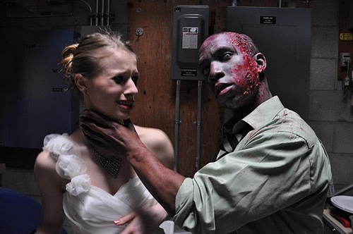Zombies always up to no good.