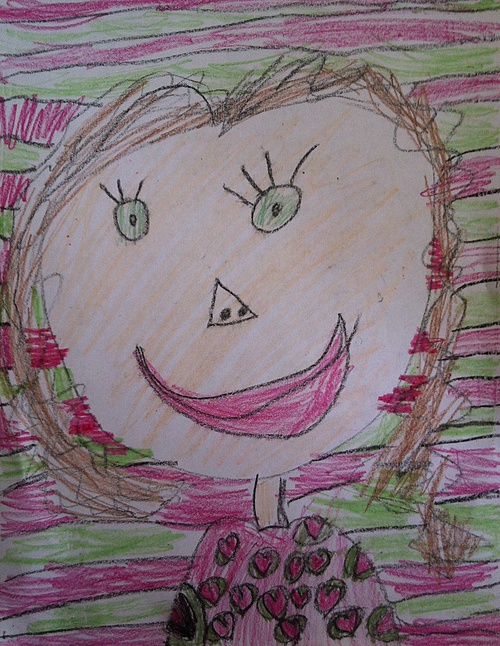 Marc's Drawing of Mattie