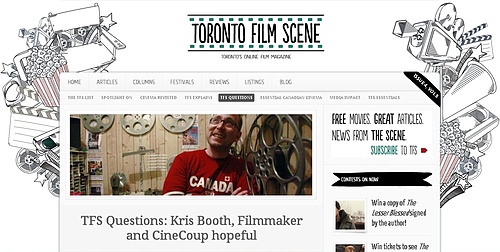 Toronto Film Scene Questions Director Kris Booth