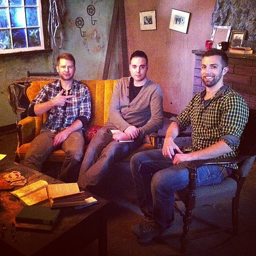 Behind the Scenes - Three Schmucks