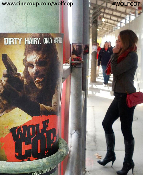 Spreading the word about WolfCop